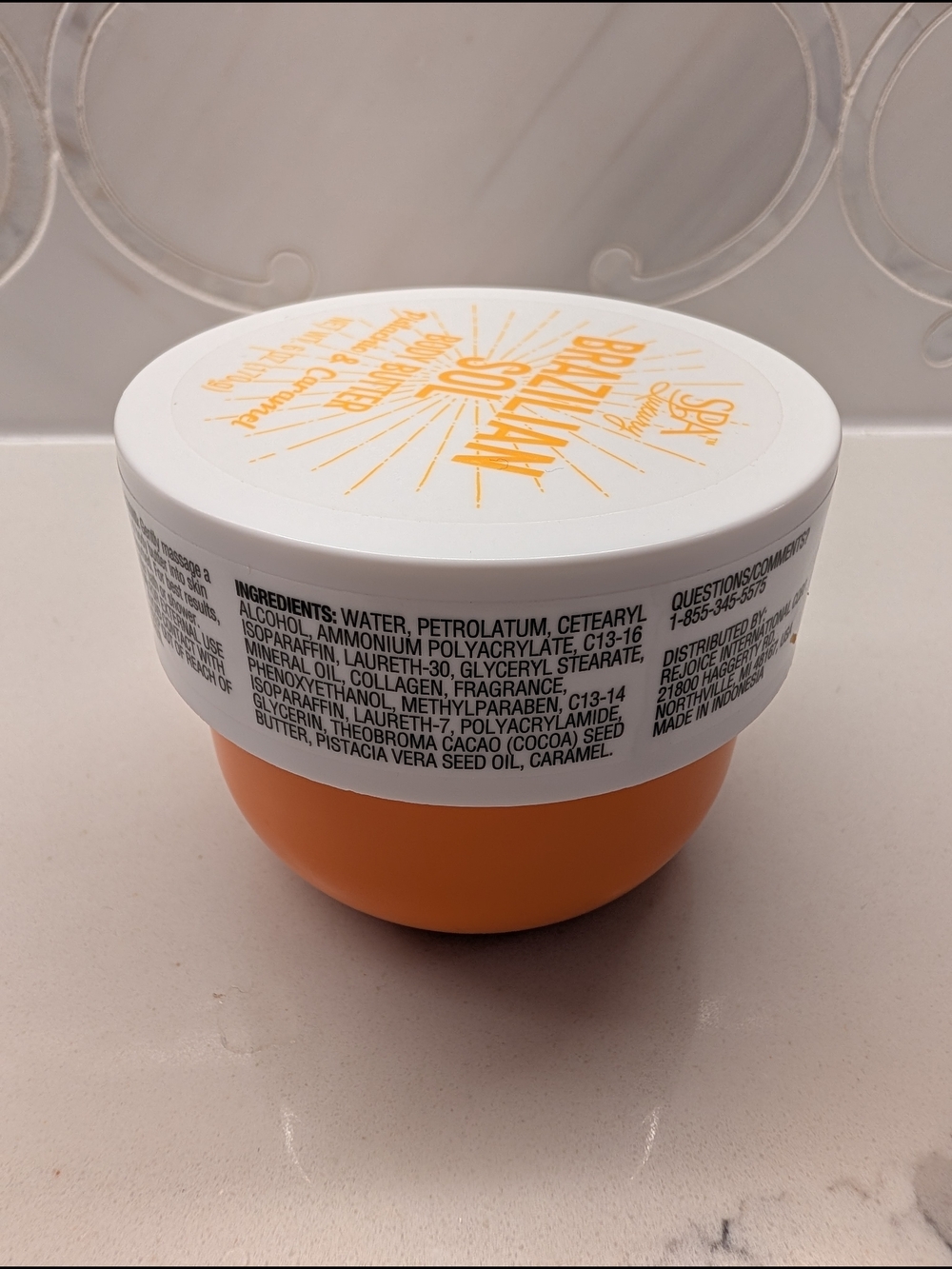 Spa Luxury Brazilian Sol Pistachio & Caramel Body Butter New 6oz - Picture 5 of 6